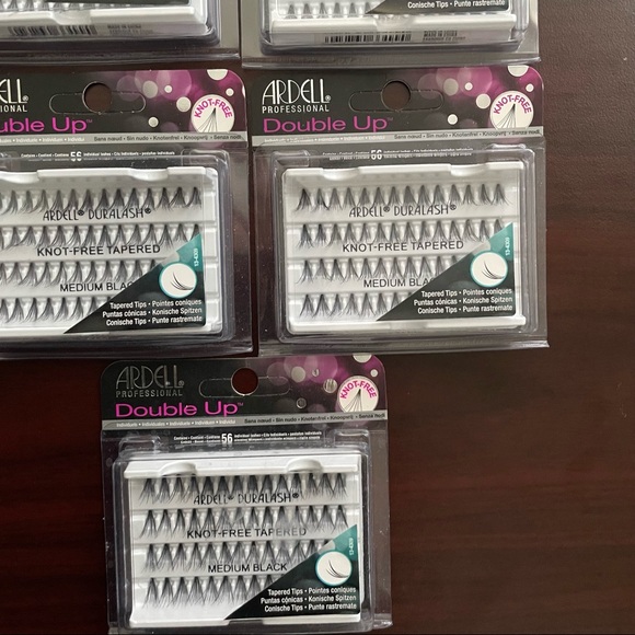 Lot of 5 Ardell Professional Duralash Double Up Individual Lashes - Picture 3 of 4